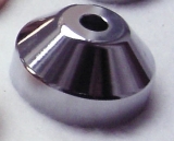 Spindle-Adapter Stainless Steel CHROME (Conical For 7Inch)